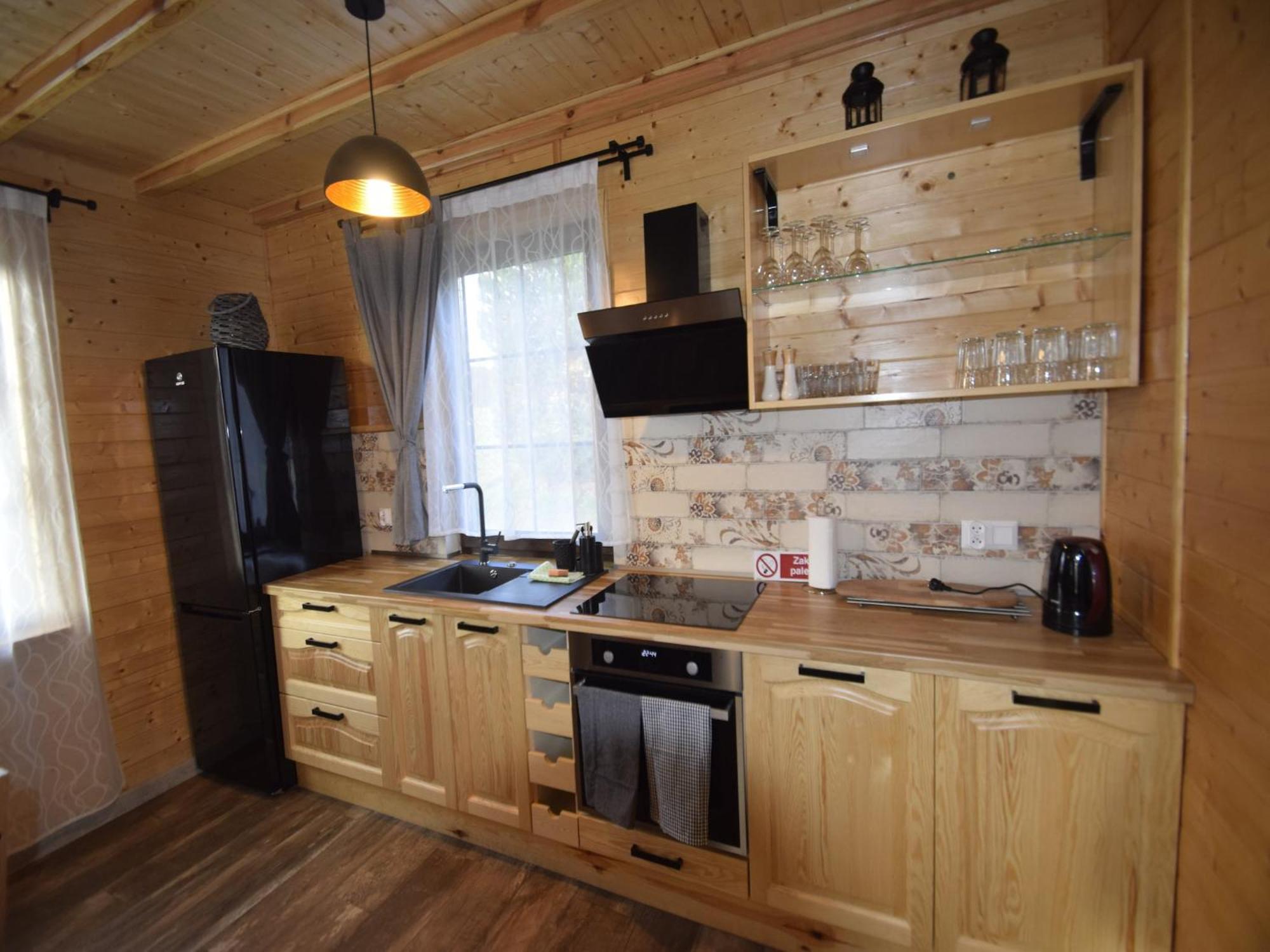 Wooden Holiday Home In Skrzynia With Terrace Osiek  Extérieur photo