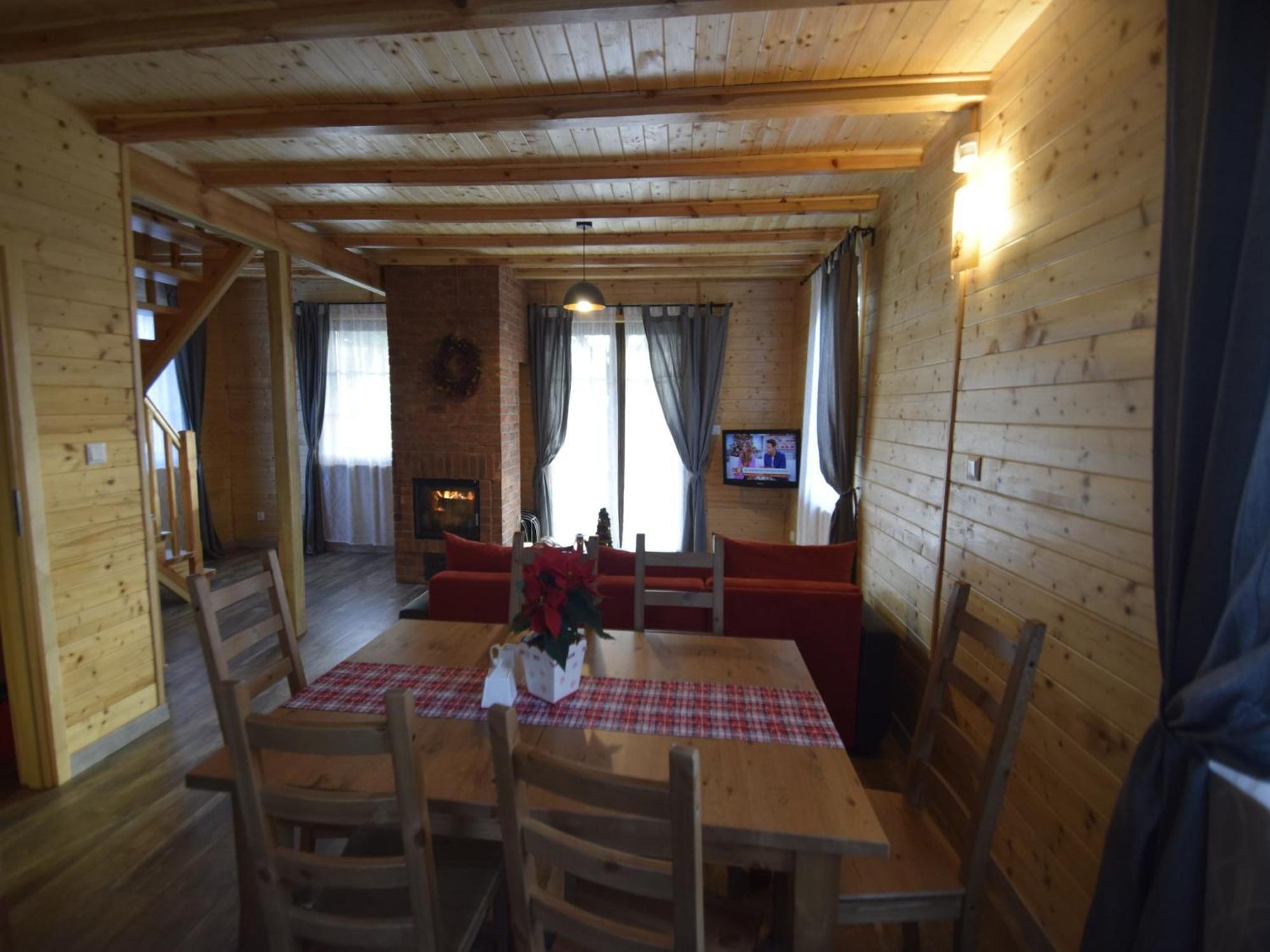 Wooden Holiday Home In Skrzynia With Terrace Osiek  Extérieur photo
