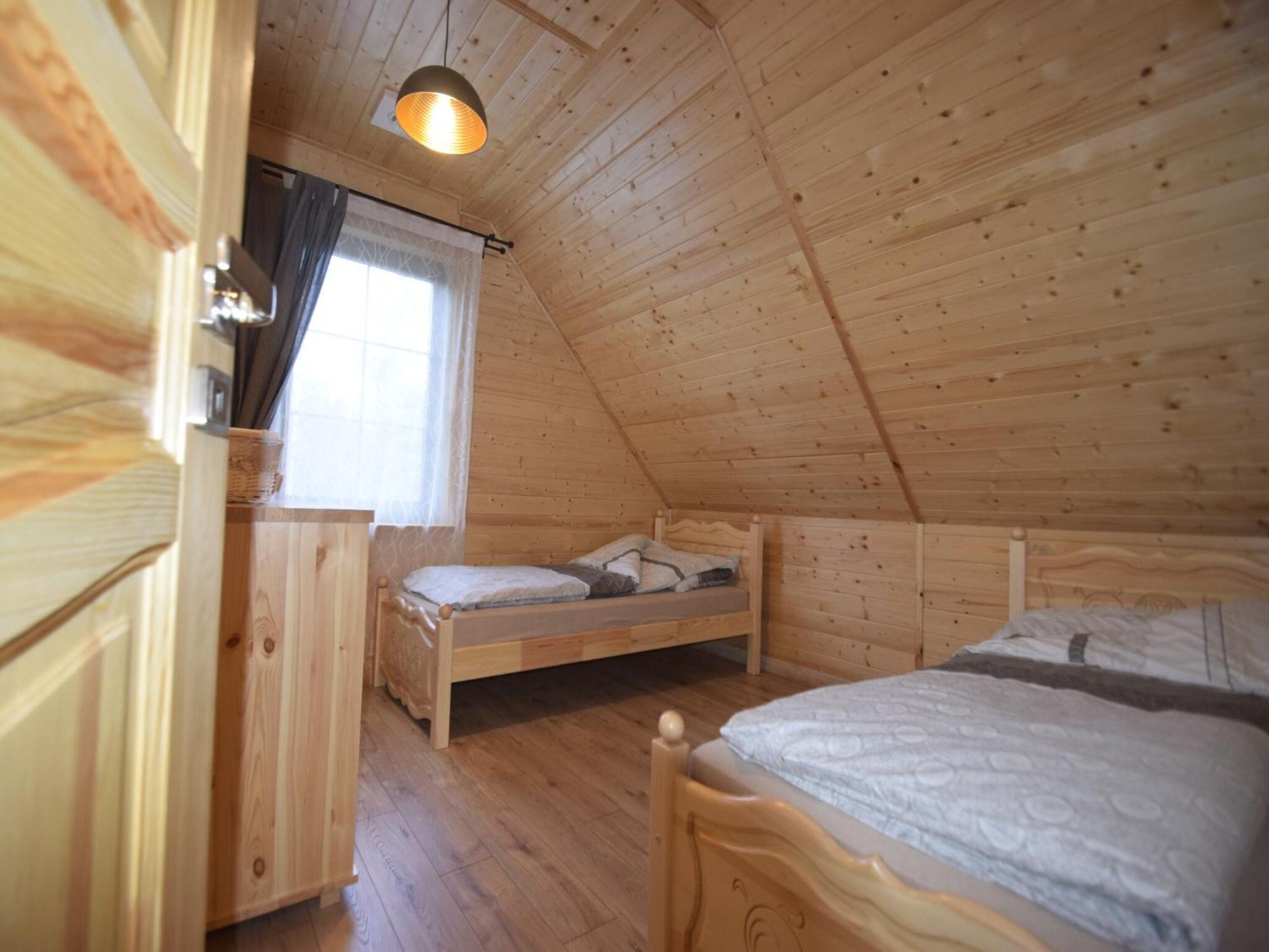 Wooden Holiday Home In Skrzynia With Terrace Osiek  Extérieur photo