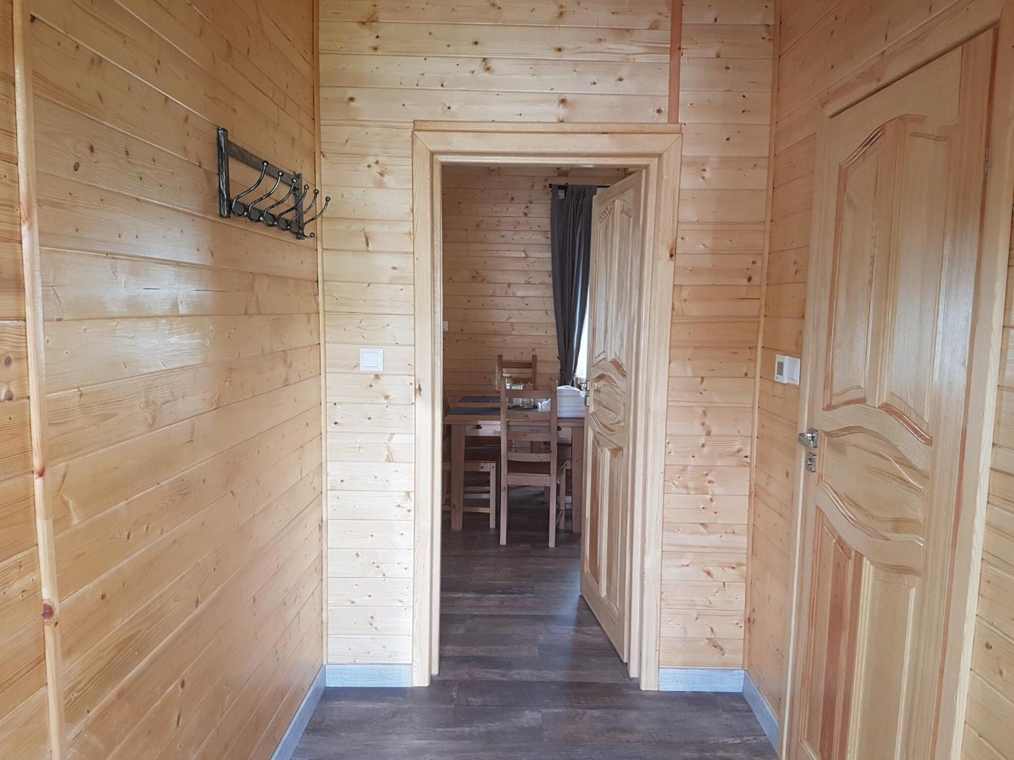 Wooden Holiday Home In Skrzynia With Terrace Osiek  Extérieur photo