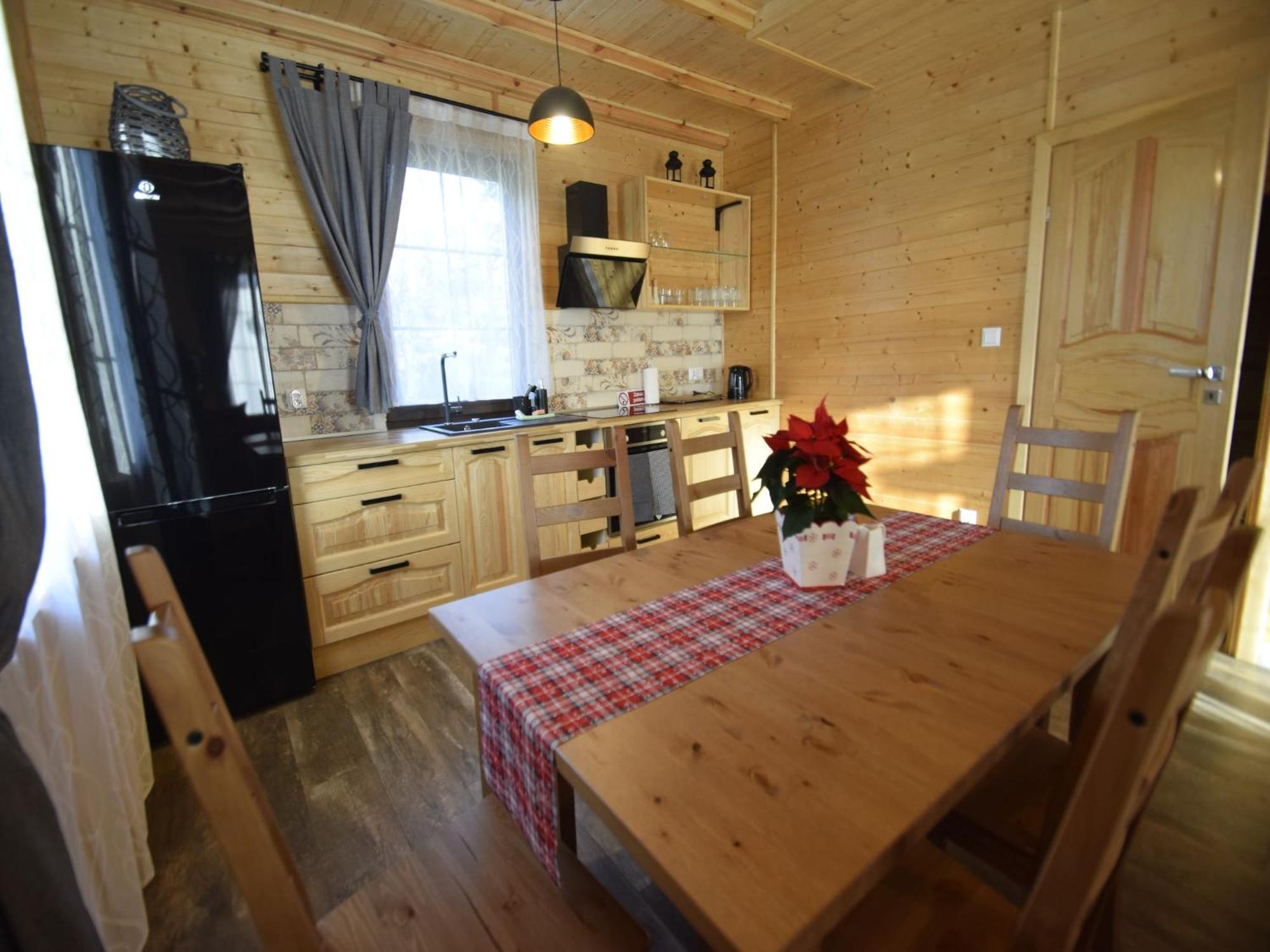 Wooden Holiday Home In Skrzynia With Terrace Osiek  Extérieur photo