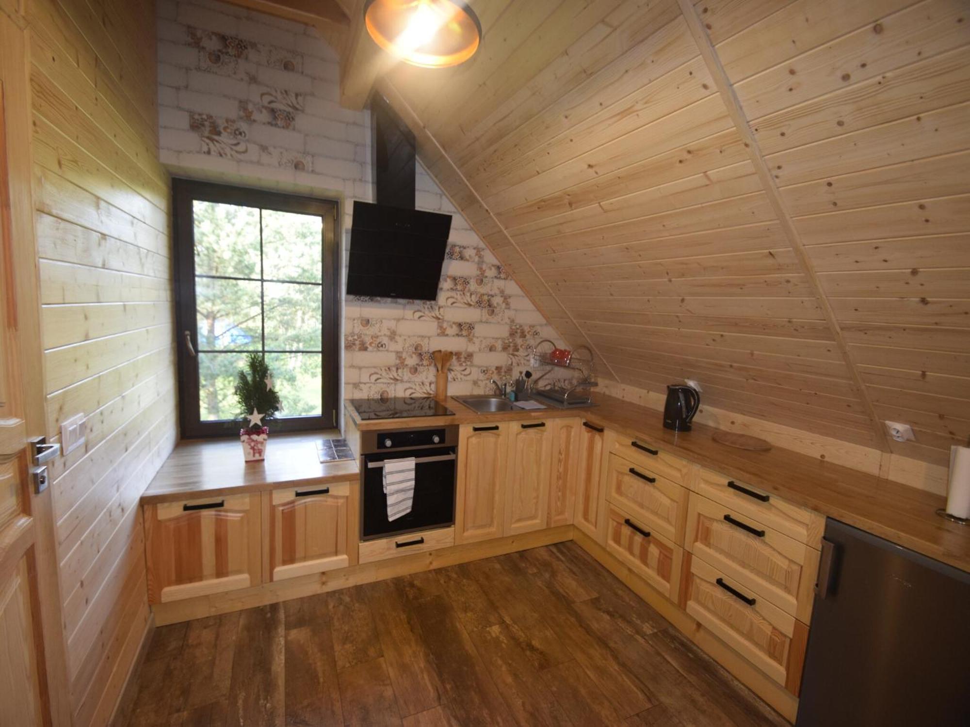 Wooden Holiday Home In Skrzynia With Terrace Osiek  Extérieur photo