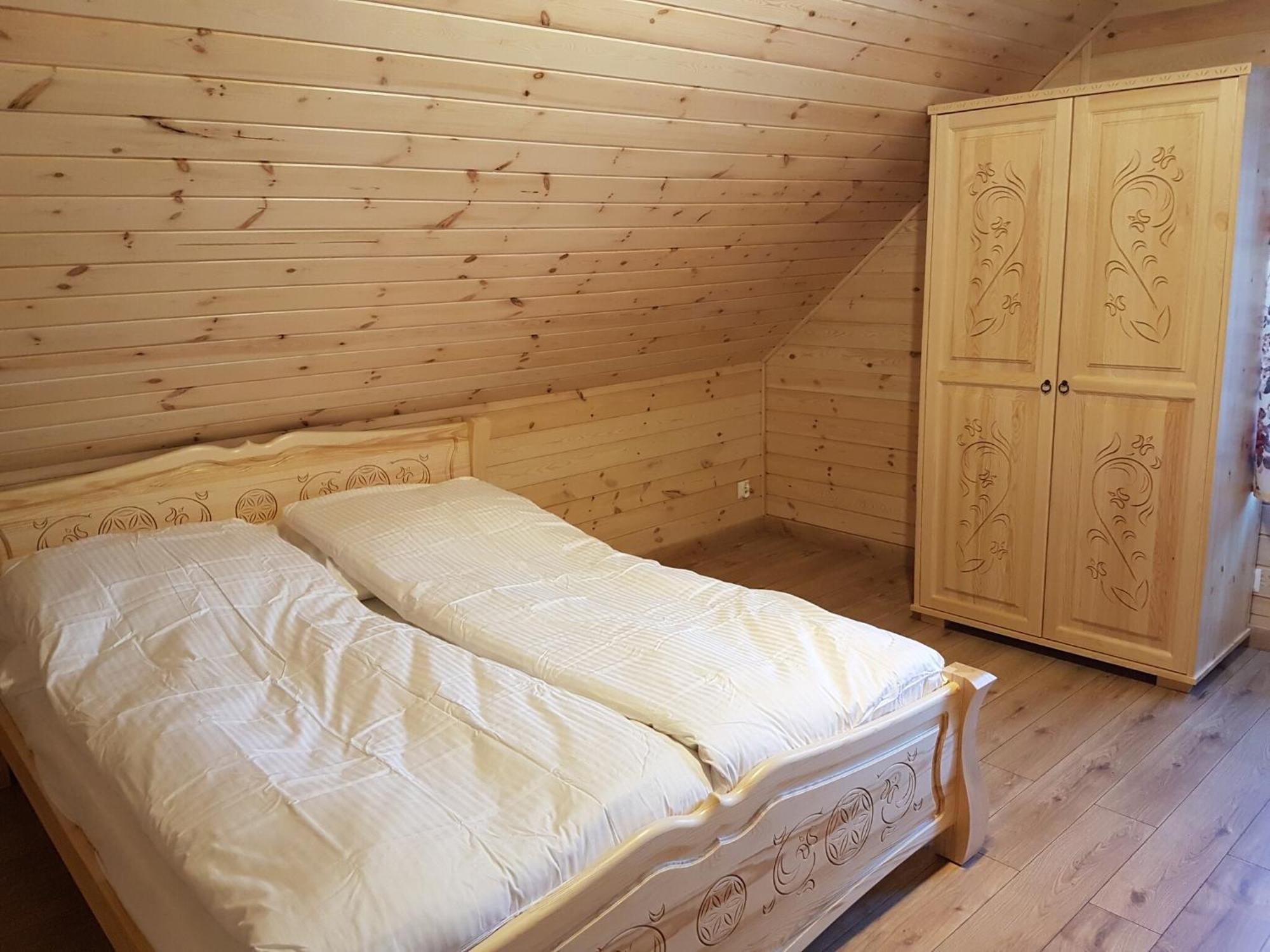 Wooden Holiday Home In Skrzynia With Terrace Osiek  Extérieur photo